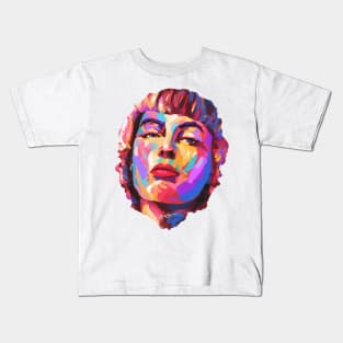 Aphrodite Portrait Kids T-Shirt